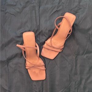 Tan H&M Women's Strappy Heels